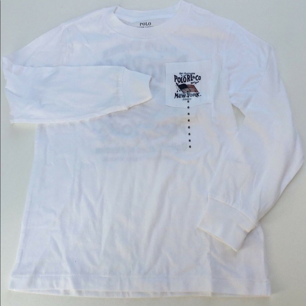 Polo Ralph Lauren Boys Long Sleeve Graphic Tees